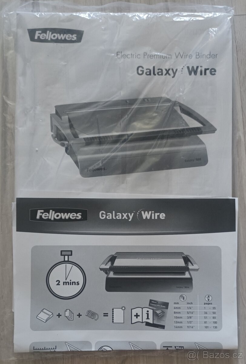 Vazač Fellowes Galaxy Wire super stav - 4