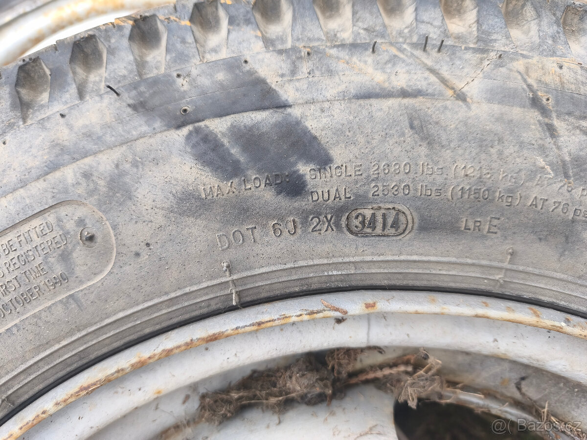 Přední vodící pneu Avia A30, A31, Mitas - 4