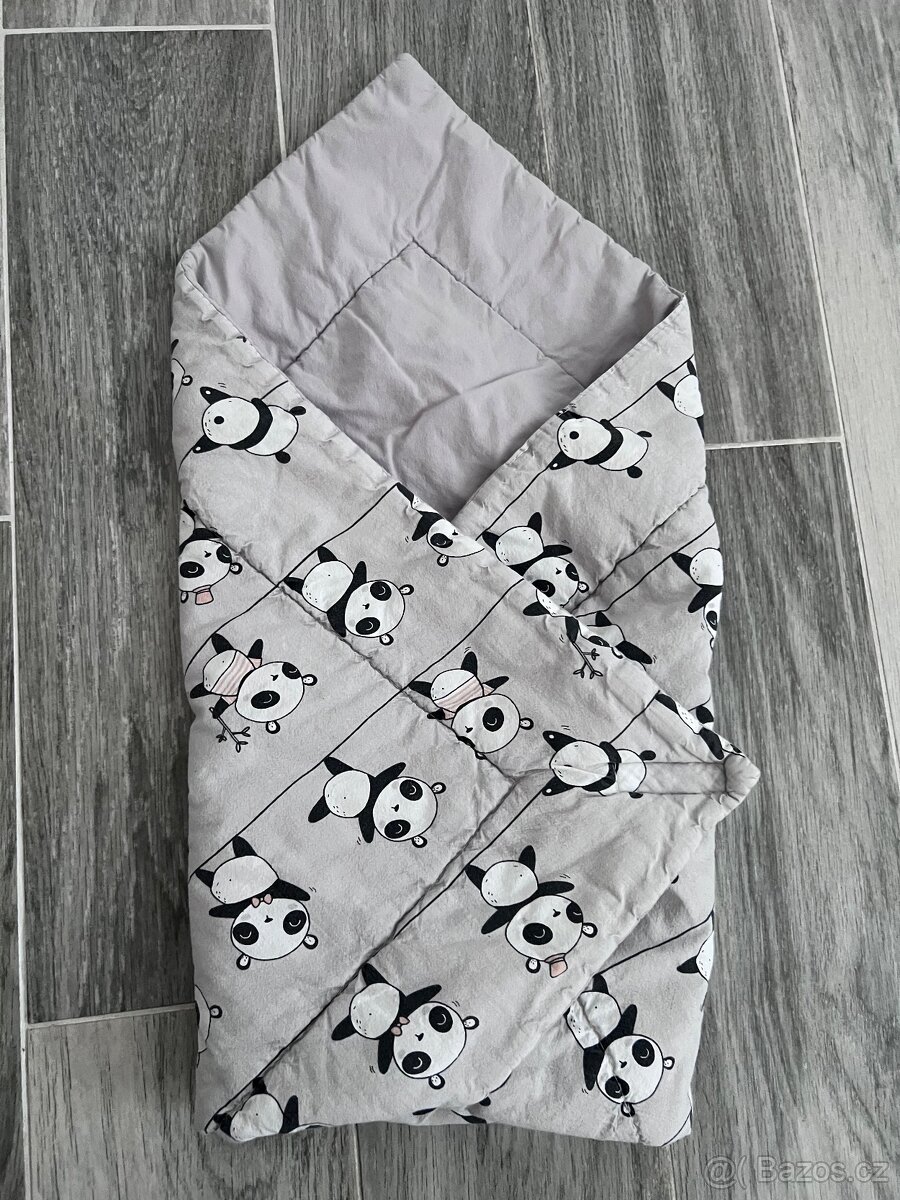 Set do postýlky pandy Babymam - 4