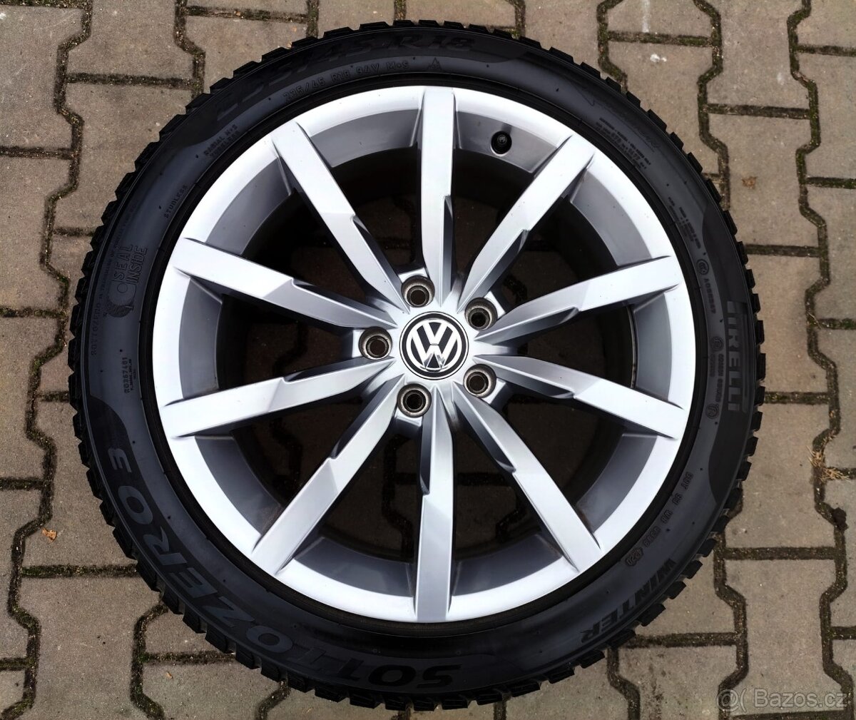 Alu kola originál Volkswagen Passat B8 5x112 R18 Monterey - 4