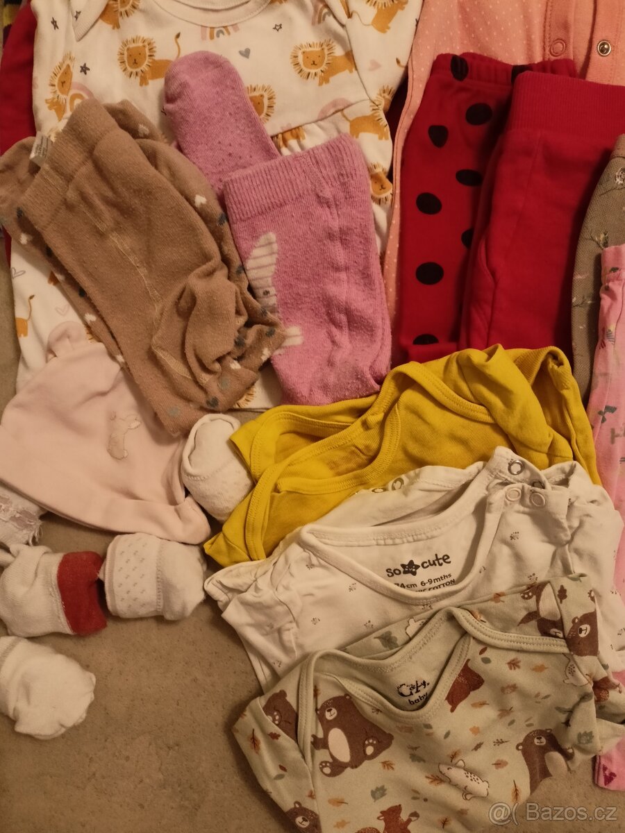 Balík oblečení holka 68/74 - 4