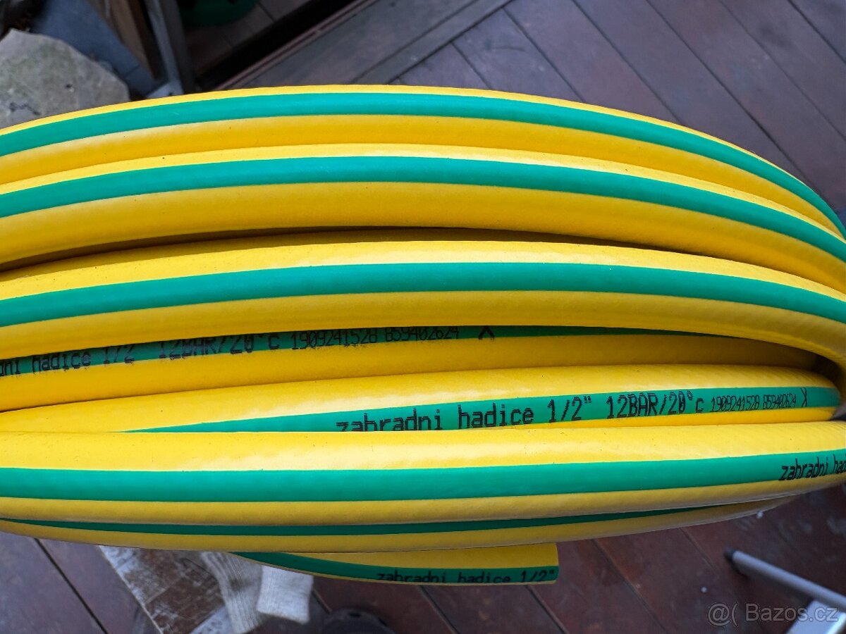 Zahradní hadice - 1/2" a 3/4" - balení 25 m ,ceny v textu - 4