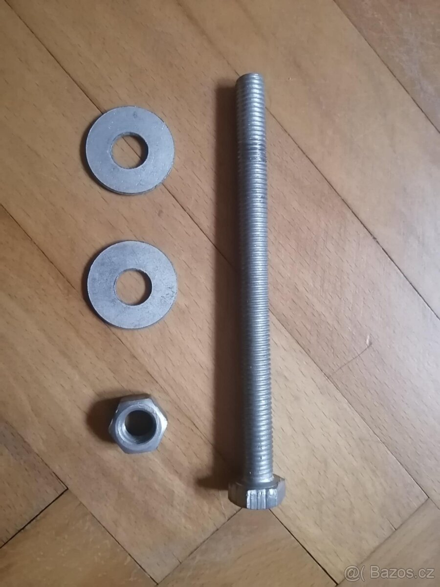 150ks šroubů a matic + 300ks velkoplošných podložek M12x150 - 4