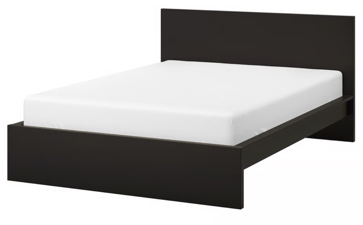 Postel s roštem Ikea - 4