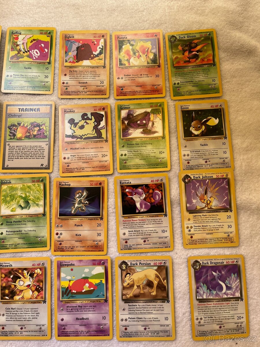 POKEMON ROCKET KARTIČKY 1999 - 4