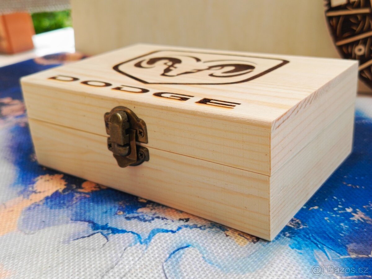 Dřevěná krabička Dodge - 4