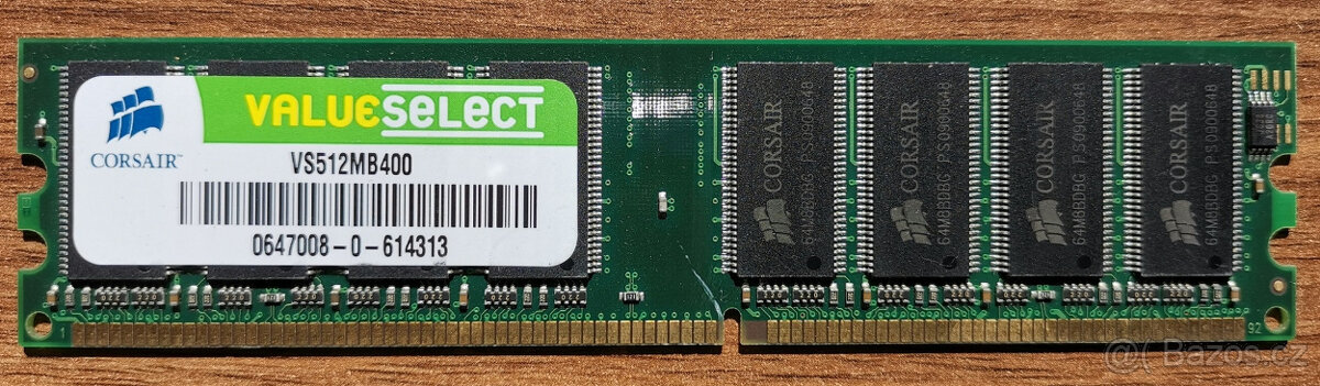 DDR 2GB (4x512MB) Corsair Value Select - 4