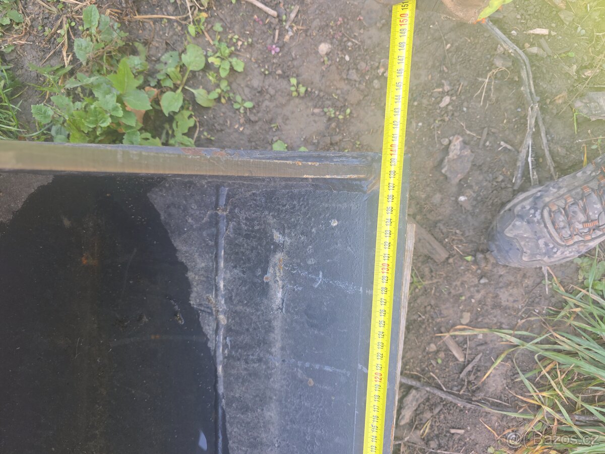 Hydraulická svahovka 140cm na stroje jcb - 4