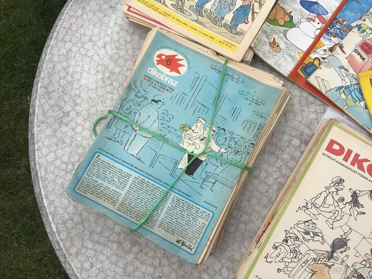 Dikobraz – sbírka 174 ks časopisů (70.–90. léta) - 4