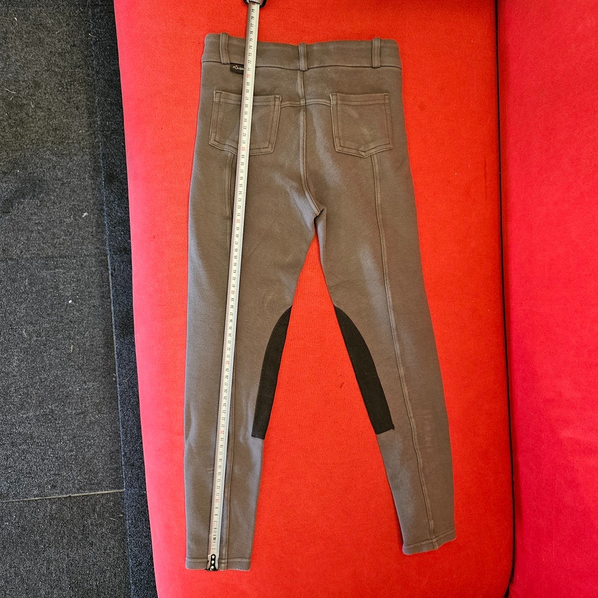 2x jezdecké kalhoty / rajtky FOUGANZA, vel. 136 - 4