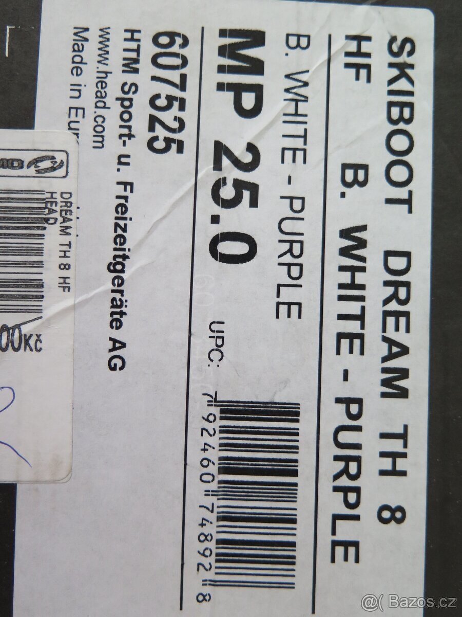 Prodám dámské lyžáky HEAD flex index 70-100 - 4