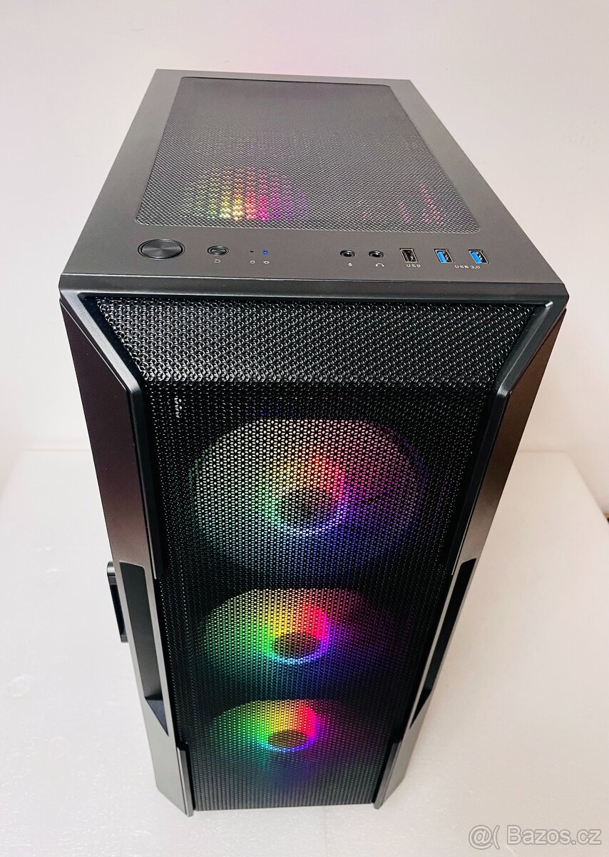 Herní PC: AMD Ryzen 3600/ 32GB/ RTX 2060S 8GB/ WIN11/ Záruka - 4