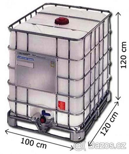 Nádrž na 1000 litrů, NEPOUŽITÉ, i na pitnou vodu - 4
