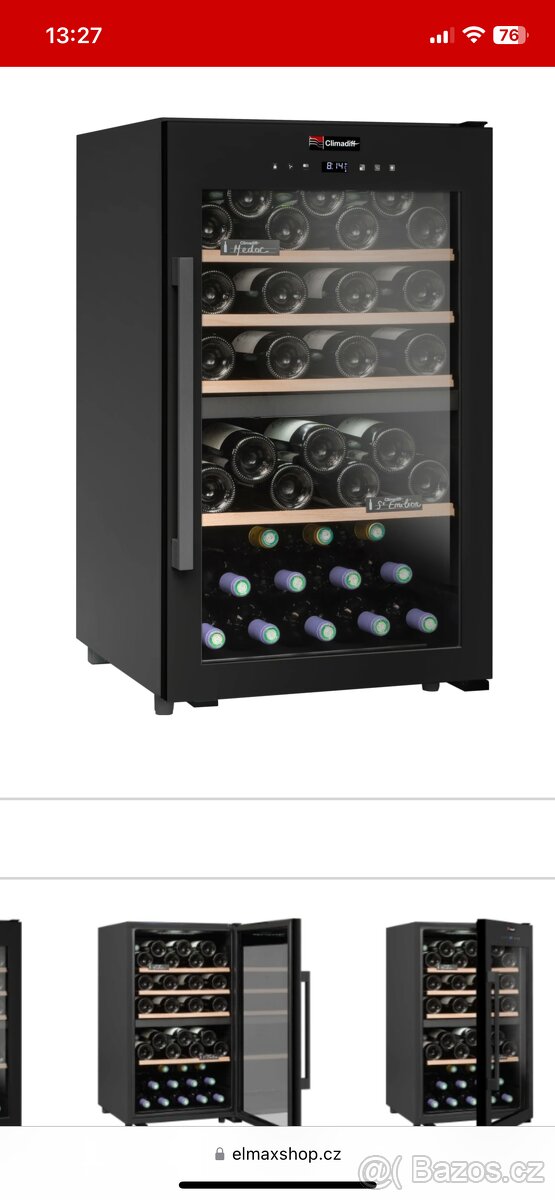 Vinotéka Climadiff CLD55B1 - 4