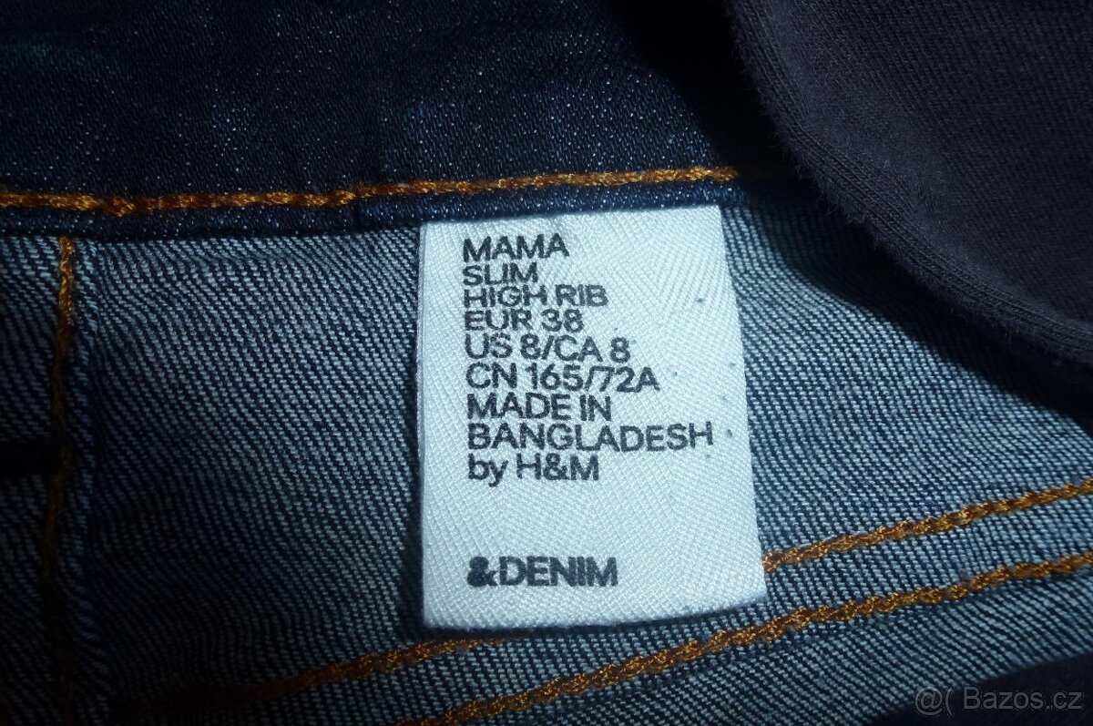Těhotenské džíny H&M S/M - 4