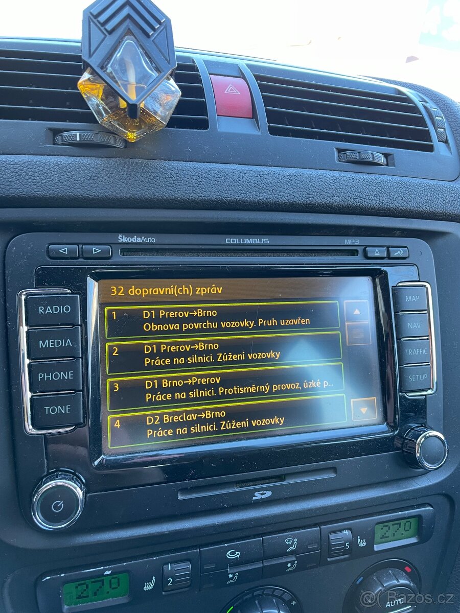 ORIGINAL Autoradio Škoda Columbus NAVI - 4