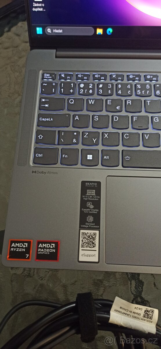 Prodám Notebook IdeaPad Pro 5 - 4