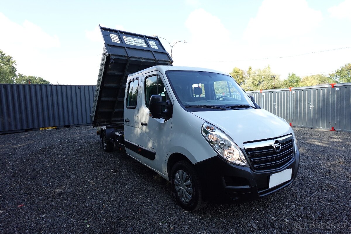 OPEL MOVANO DVOJKABIŃA 3 STRANNÝ SKLÁPĚČ 2.3CDTI KLIMA - 4