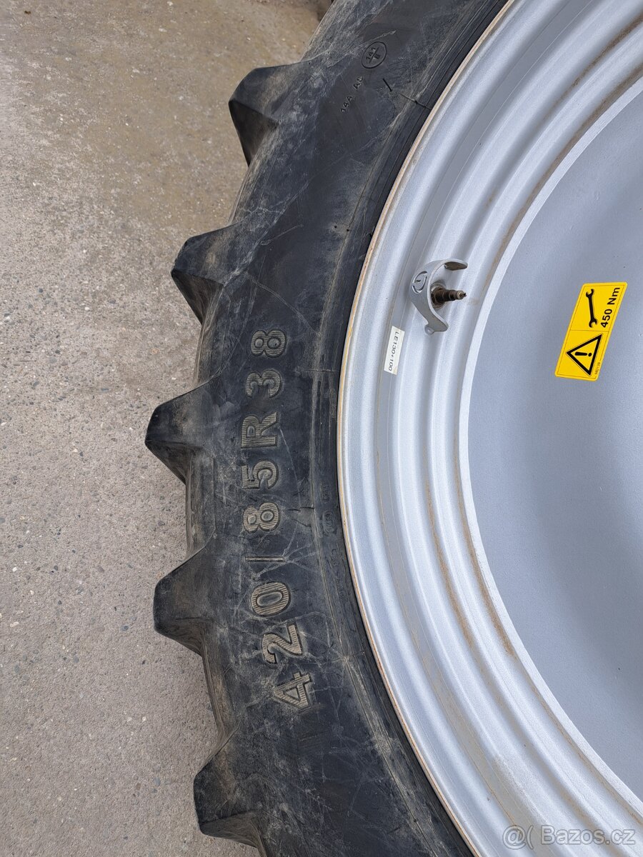 Sada kol 420/85r38 pro postřikovač rozmetadlo Amazone horsch - 4