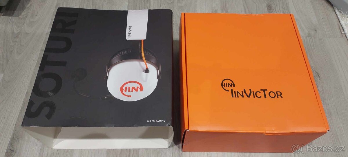 Prodám nové herní sluchátka IINVICTOR Soturi Gaming - 4