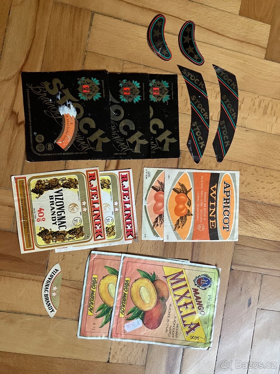 Viňety-tvrdý alkohol - 4