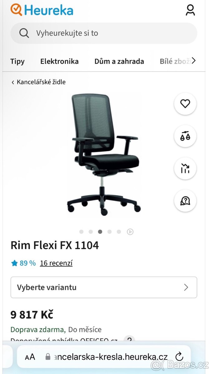 kancelářská židle Rim Flexi - 4