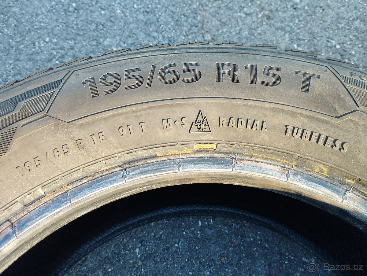 Pneu 195/65 R15 91 T - zimní - 4