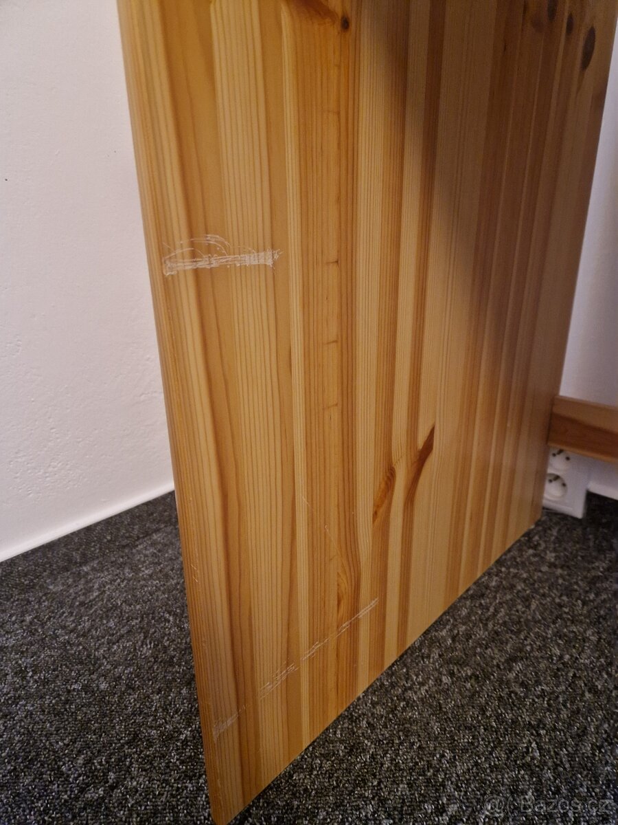 Psací stůl borovice 120x60 - 4