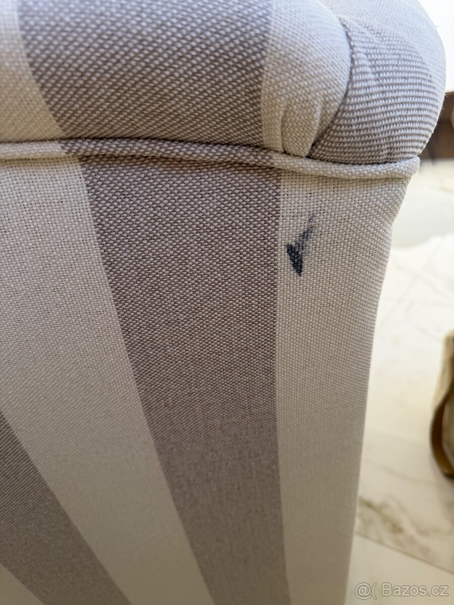 Velké křeslo pruhované - 4