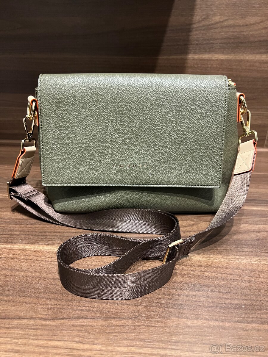 Kabelka bugatti - ELLA s příčným pruhem - 4