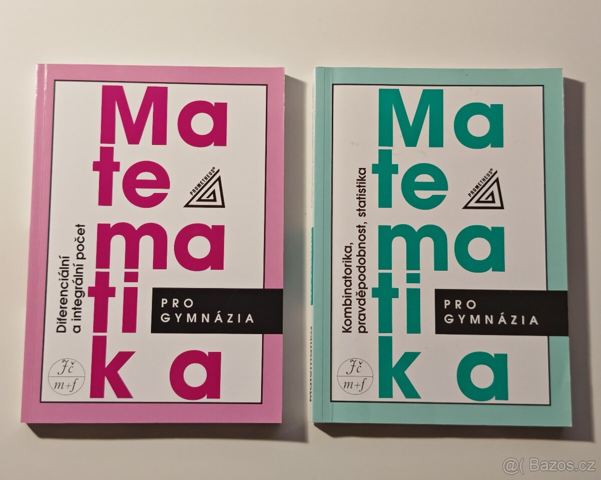 Učebnice MATEMATIKY PRO GYMNÁZIA 14 ks - kolekce Prometheus - 4