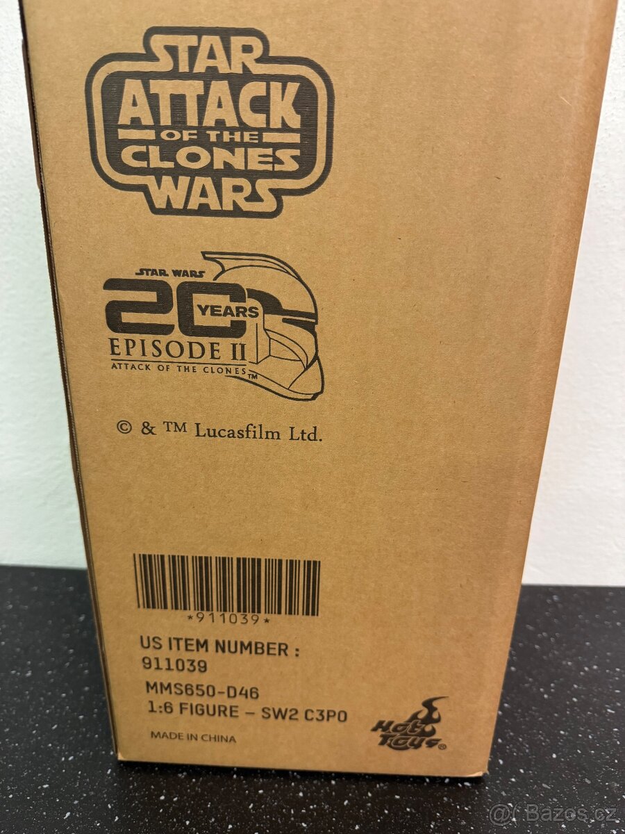 Prodám Star Wars figurku diecast C-3PO - Hot Toys - 4