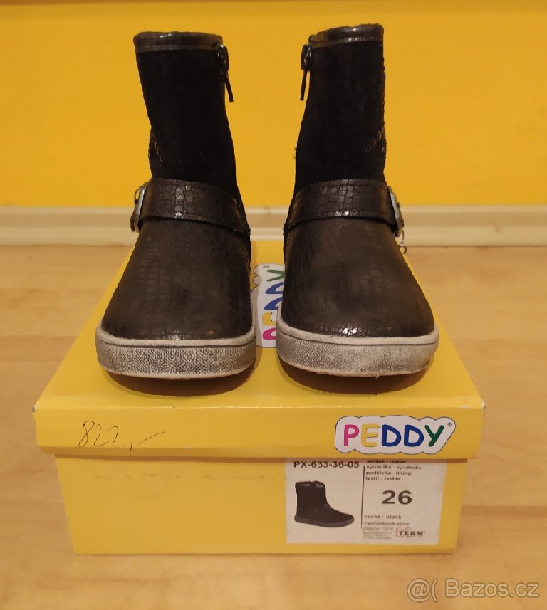 PEDDY dívčí kozačky vel. 26 - 4