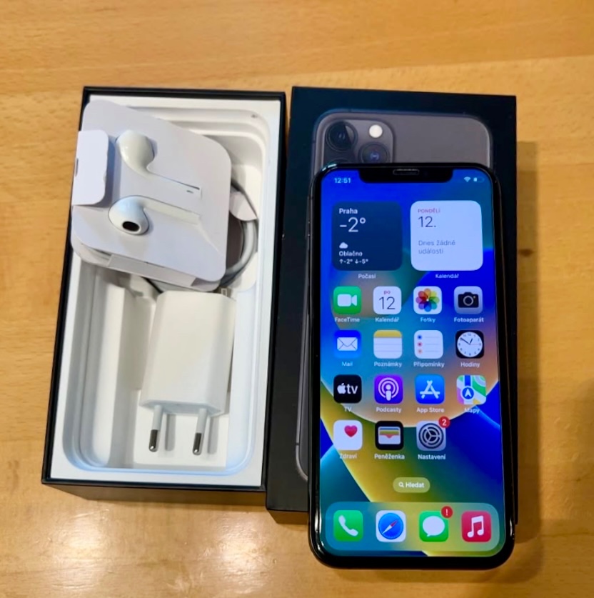 iPhone 11 Pro Max Space Gray BATERIE 100% TOP - 4