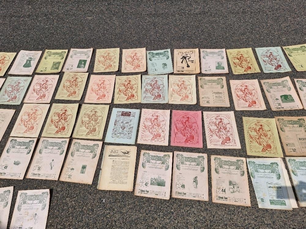 148 x velmi vzacny Časopis Máj ilustroval Alfons Mucha cca r - 4