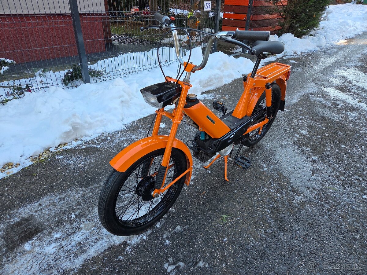 BABETTA 207, 1.rychlostní, PO RENOVACI, oranžová s kartičkou - 4