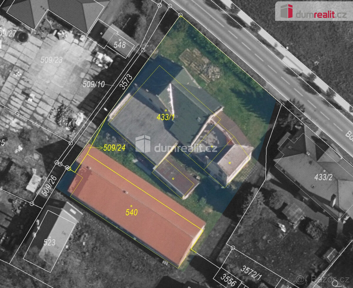 Objekt bývalého mlýna v obci Mšeno a skladu či výrobní haly - 4