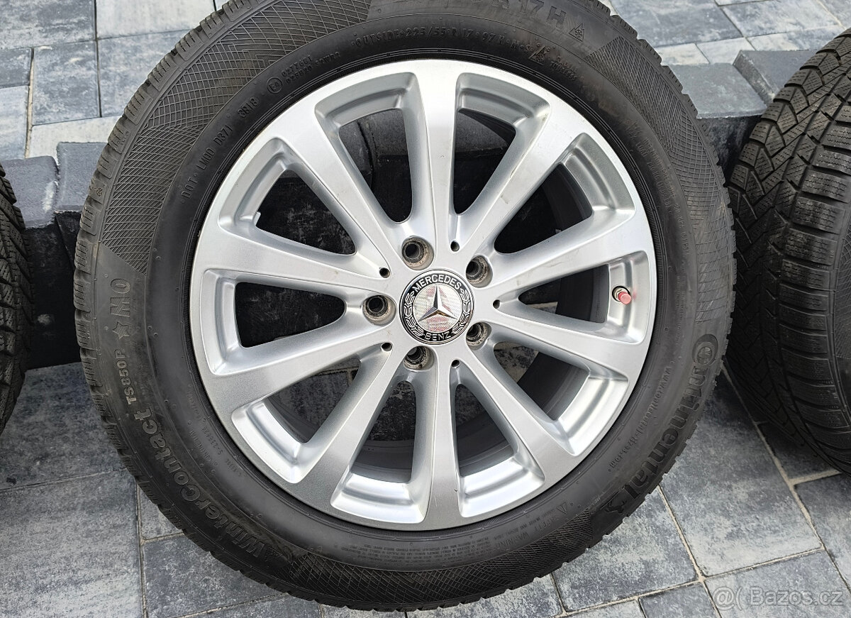17 originál Mercedes E-Class W213 ❄️ Continental 225/55 R17 - 4