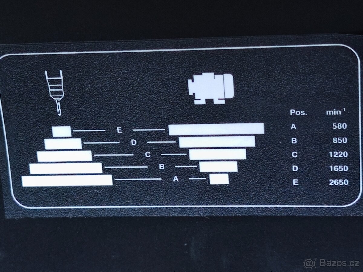 Prodám stolní vrtačku EINHELL -350 W. - 4