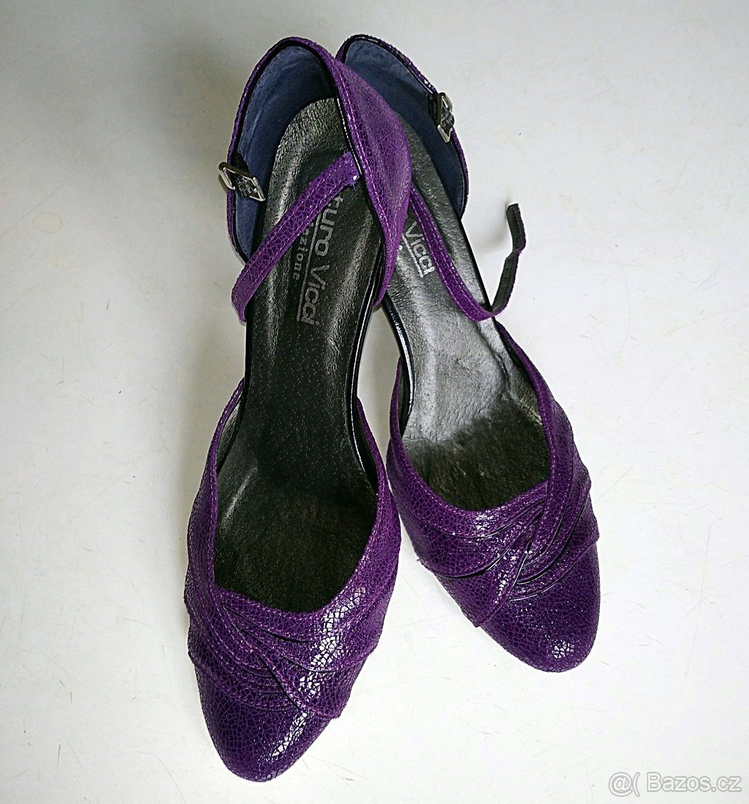 Celokožené luxusní lodičky Arturo Vicci - SLEVA - 4