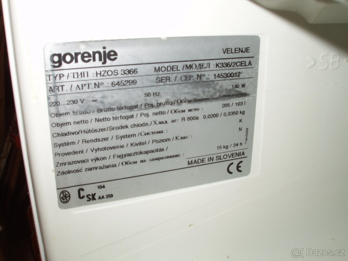 Kombinovaná chladnička s mražákem - 4