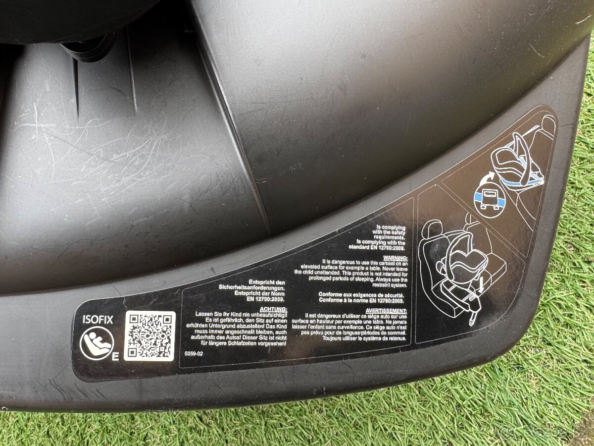 Autosedačka Recaro 0-13kg - 4