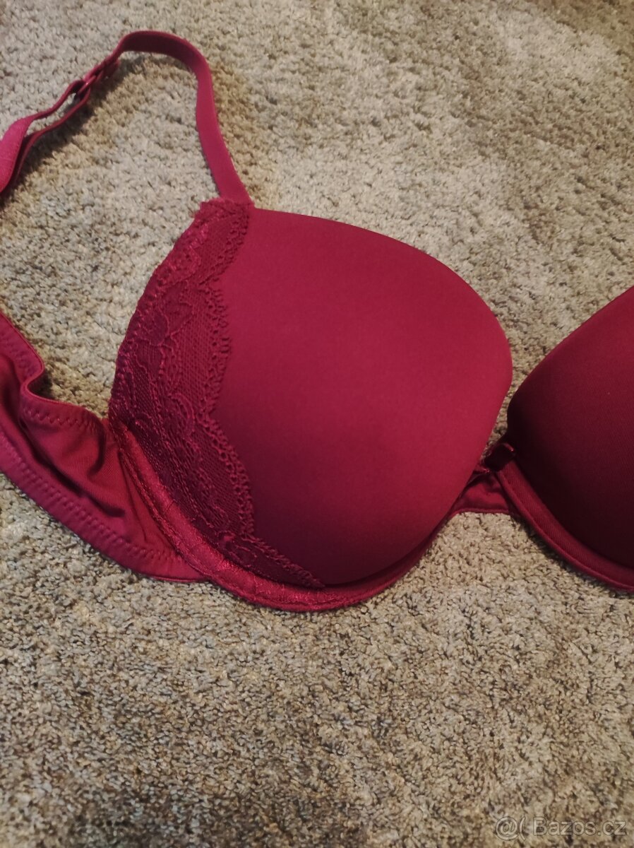 Vínová podprsenka F&F, 75A - 4