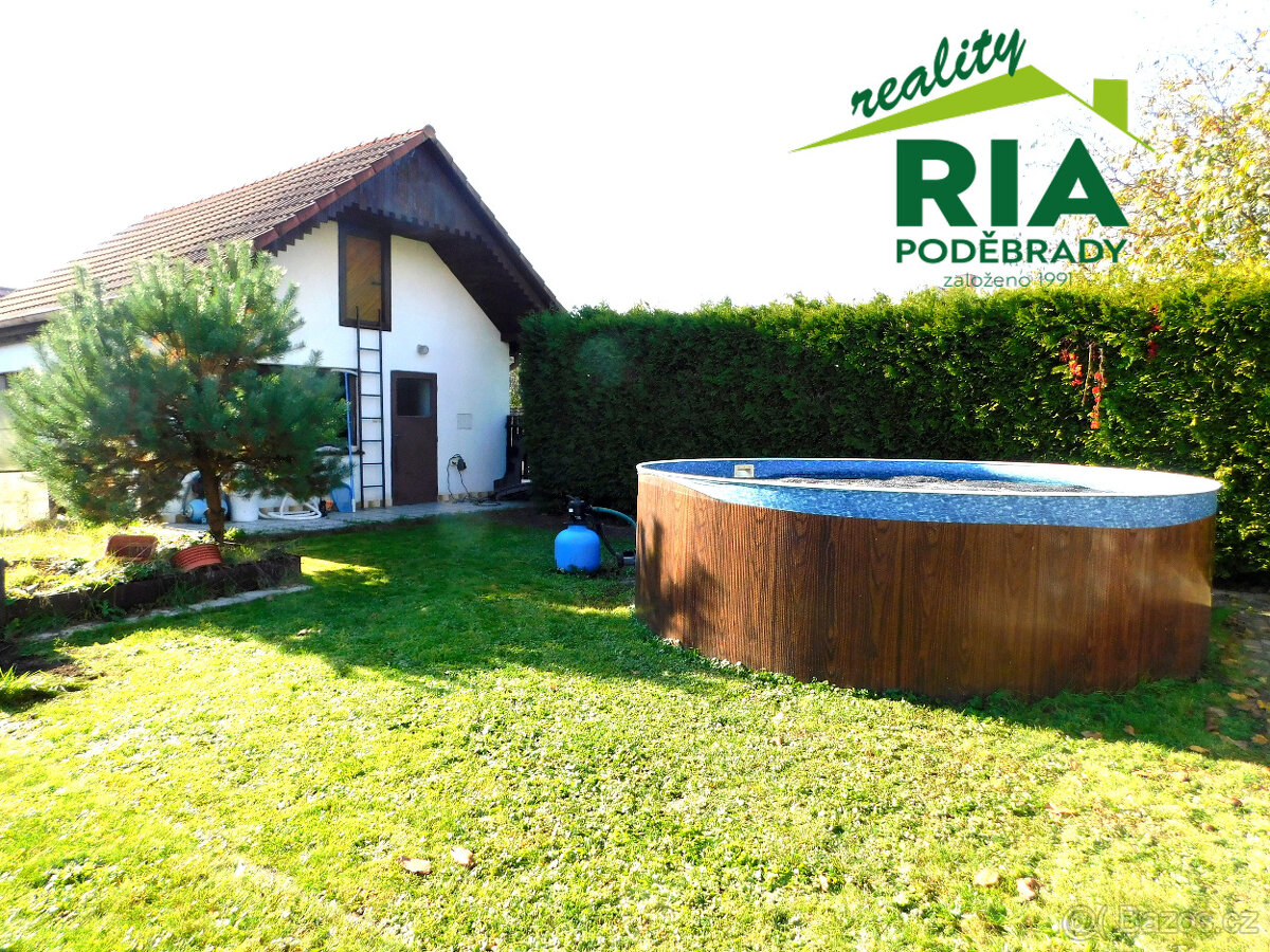 Sokoleč u Poděbrad RD 6+kk, 2x garáž, zahrada 998m2 - 4