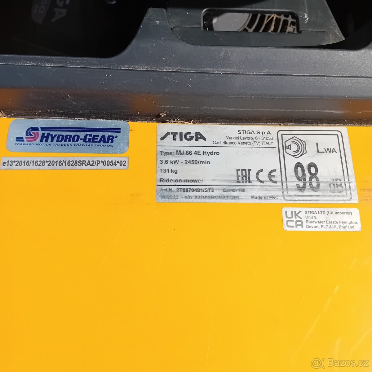 Zahradní traktor STIGA - 4