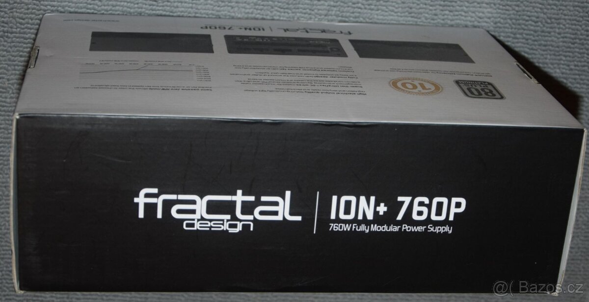 Fractal Design ION+ 760P plně modulární, tichý, PLATINUM - 4