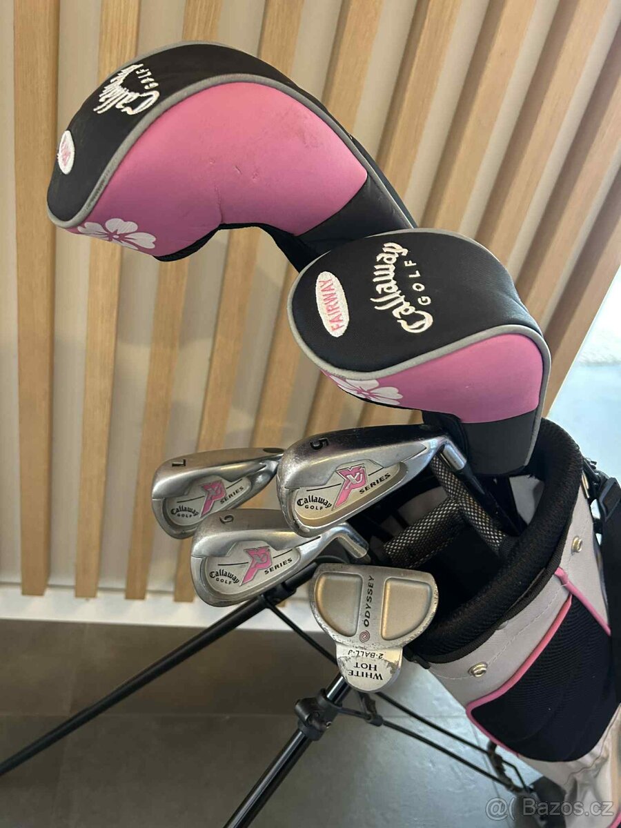 Prodám dětský golfový set Callaway Xj, 132-153 cm - 4