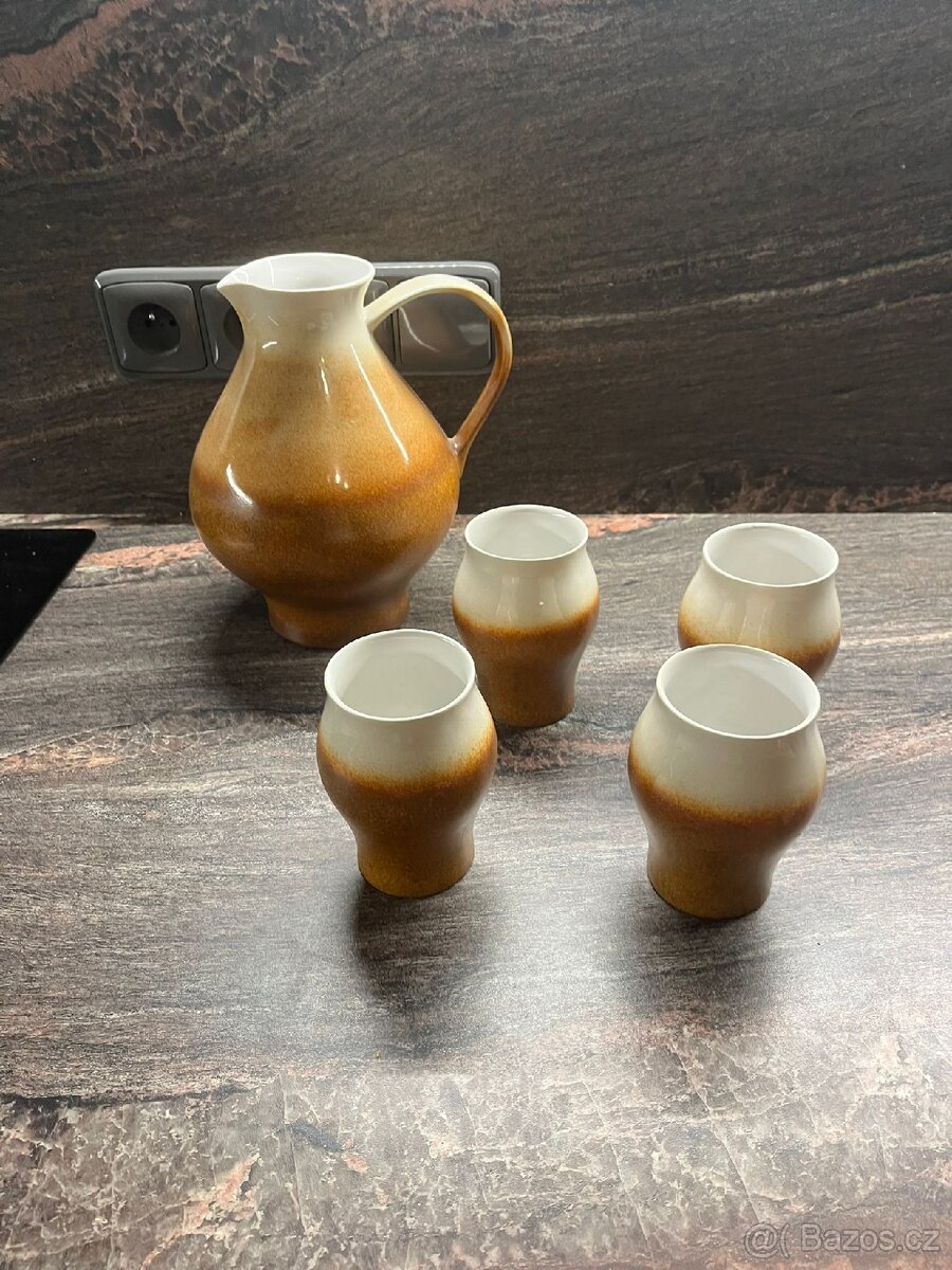 Konvička + hrnky Ditmar Urbach - 4