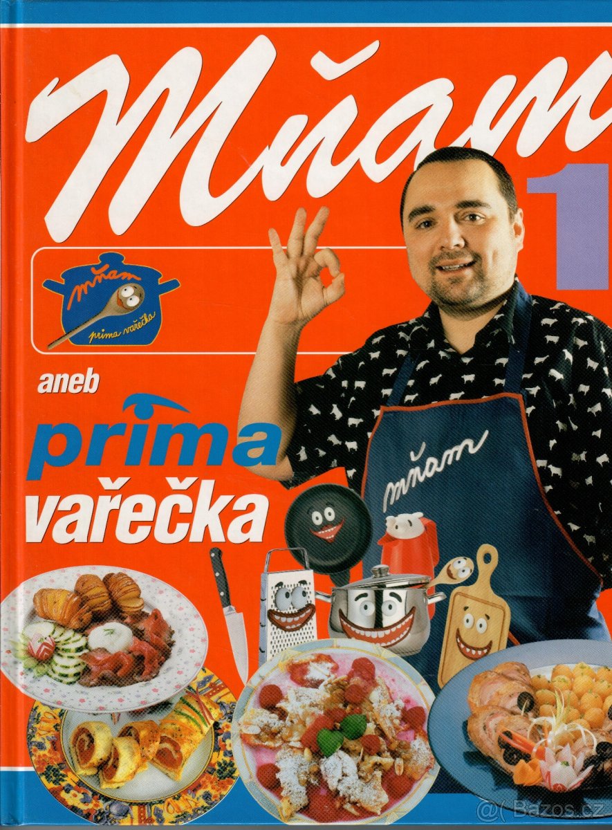 Knihy Mňam aneb prima vařečka 1. - 4. - 4