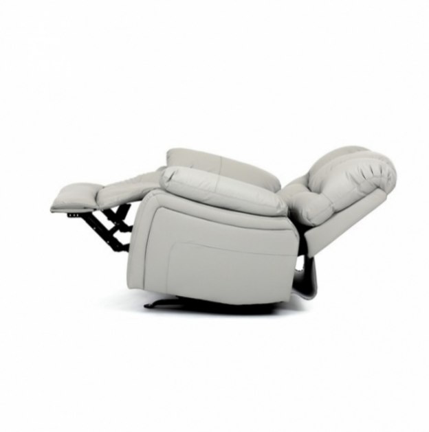 Relaxační křeslo, kojící křeslo, béžová ekokůže, TV-4075 - 4